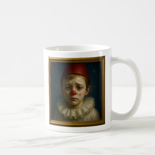 Caneca De Café Melancholy Pierrot (Direita)