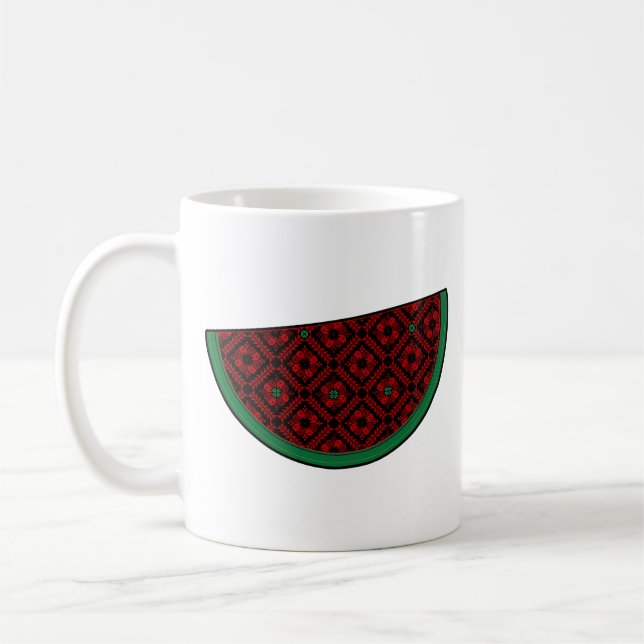 Caneca De Café Melancia da Palestina (Esquerda)