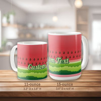 Melancia Fundo Café Mug