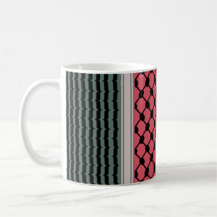 Caneca De Café Melancia palestiniana Hatta Keffiyeh Kufiya Folk