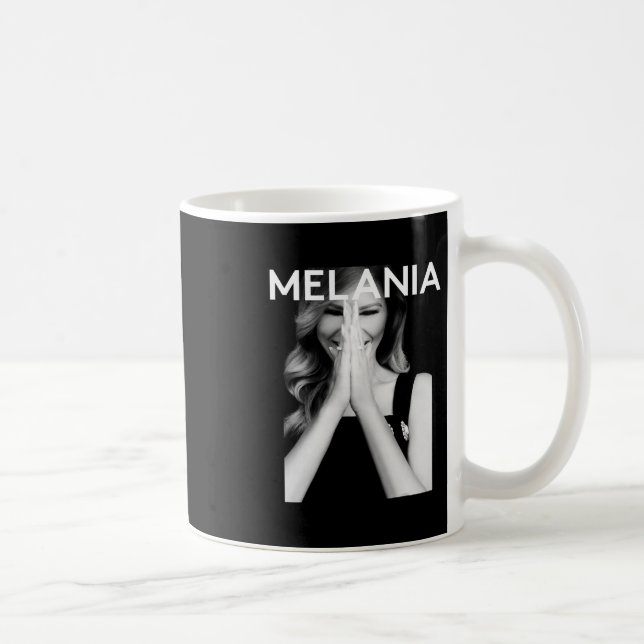 Caneca De Café Melania Crypto Meme Coin  (Direita)
