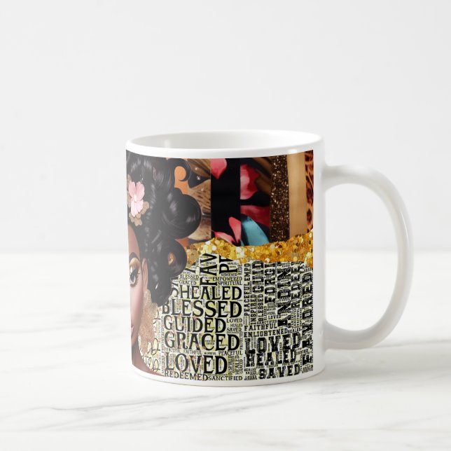 Caneca De Café Melanin Magic Tea Mug - Um tributo à enchantina (Direita)