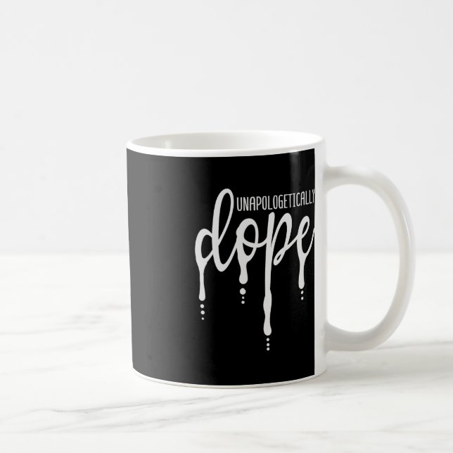 Caneca De Café Melanin UnEAticamente Dope Black Girl Tee Chris (Direita)