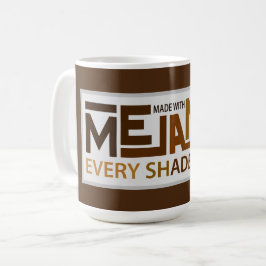 Caneca De Café Melanina Todas as Apresentações