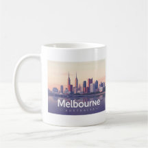 Melbourne Austrália Pastel Viagem Design