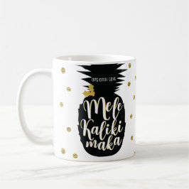 Caneca De Café Mele Kalikimaka Abacaxi Natal Personalizado Férias