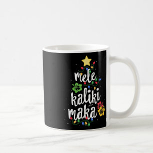 Caneca De Café Mele Kalikimaka Para Mulheres Havaianas Havaí Nata