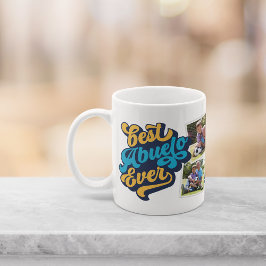 Caneca De Café Melhor Abuelo Nunca | Vovô Foto