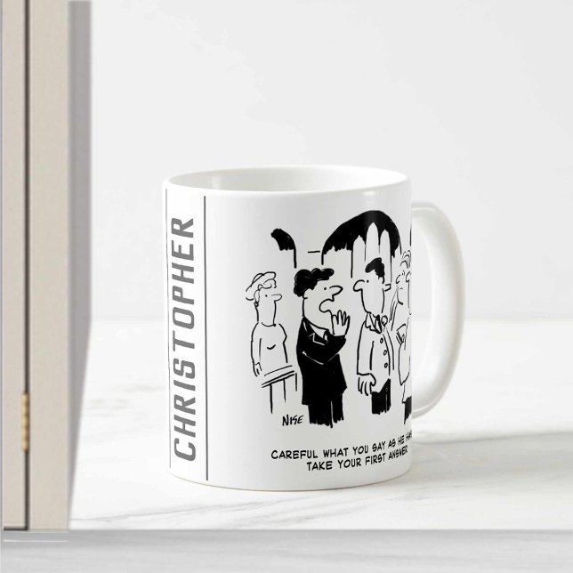 Caneca De Café Melhor Advertência para Bridegroom (Criador carregado)