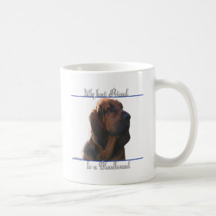 Caneca De Café Melhor Amigo Bloodhound; Presentes Bloodhound;
