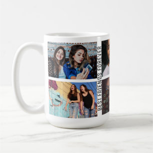 Caneca De Café Melhor Amigos para a Colagem Personalizada de Foto