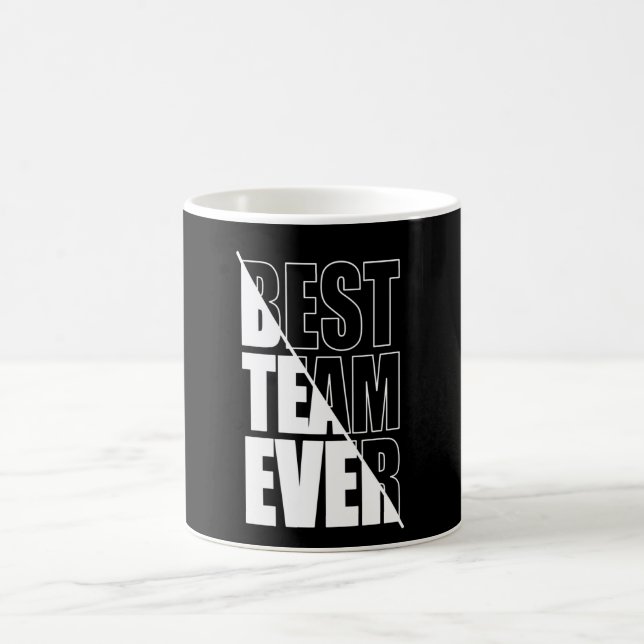 Caneca De Café Melhor Apreciação de Construção da Equipe de Traba (Centro)
