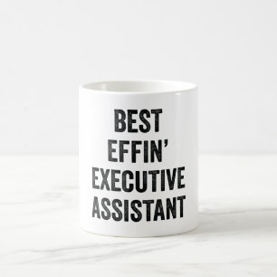Caneca De Café Melhor Assistente Executivo Effin
