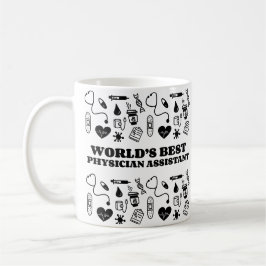 Caneca De Café Melhor Assistente Médico do Mundo