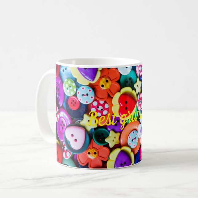 Caneca De Café Melhor avó (Frente Esquerda)