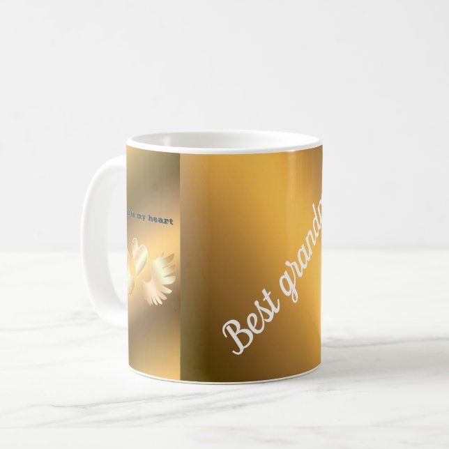 Caneca De Café Melhor avó (Frente Esquerda)