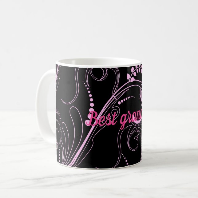 Caneca De Café Melhor avó (Frente Esquerda)