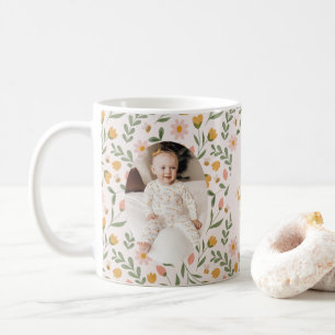 Caneca De Café Melhor Avó Alguma Vez Foto Floral Mug Primavera pr