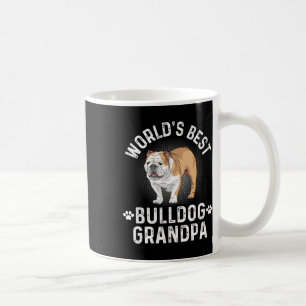 Caneca De Café Melhor Avô Buldogue - Avô Cachorro