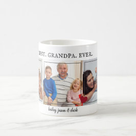 Caneca De Café Melhor Avô De Aniversário Do Pai Foto Personalizad