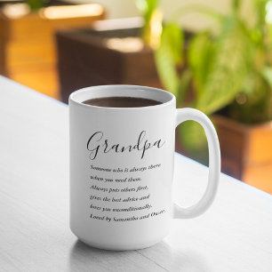 Caneca De Café Melhor Avô De Bela Bela Teve Colagem Moderna