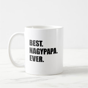 Caneca De Café Melhor Avô de Nagypapa Nunca Húngaro