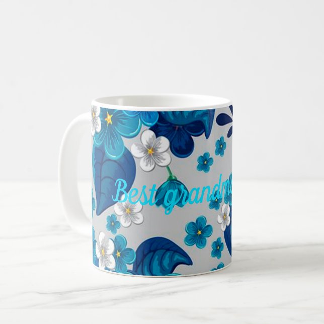 Caneca De Café Melhor avó de sempre (Frente Esquerda)