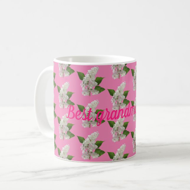 Caneca De Café Melhor avó de sempre (Frente Esquerda)
