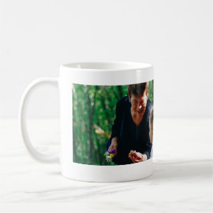 Caneca De Café Melhor avó de todos os tempos colagem de fotos nós