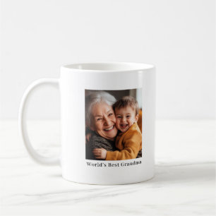 Caneca De Café Melhor Avó de Todos os Tempos Design Personalizado