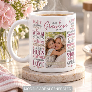 Caneca De Café Melhor Avó de Todos os Tempos Presente de Foto