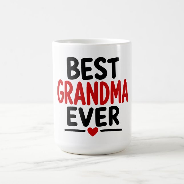 Caneca De Café Melhor Avó do Mundo (Centro)