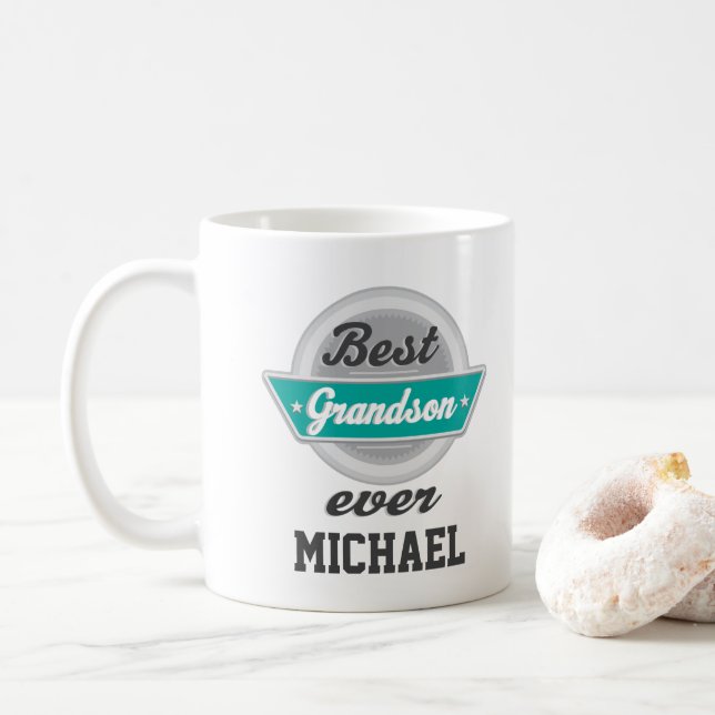 Caneca De Café Melhor Avô Já Deu Café Mug (Com Donut)