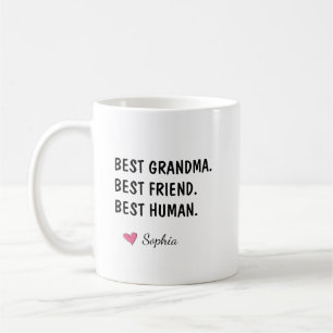 Caneca De Café Melhor Avó Melhor Amiga Melhor Humano
