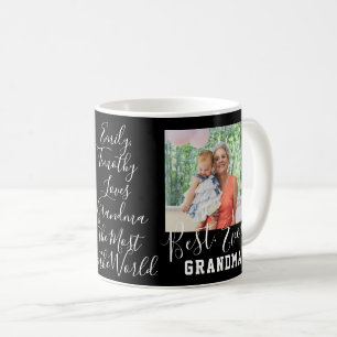 Caneca De Café MELHOR AVÓ NUNCA Personalizado 2 Dia de as mães de