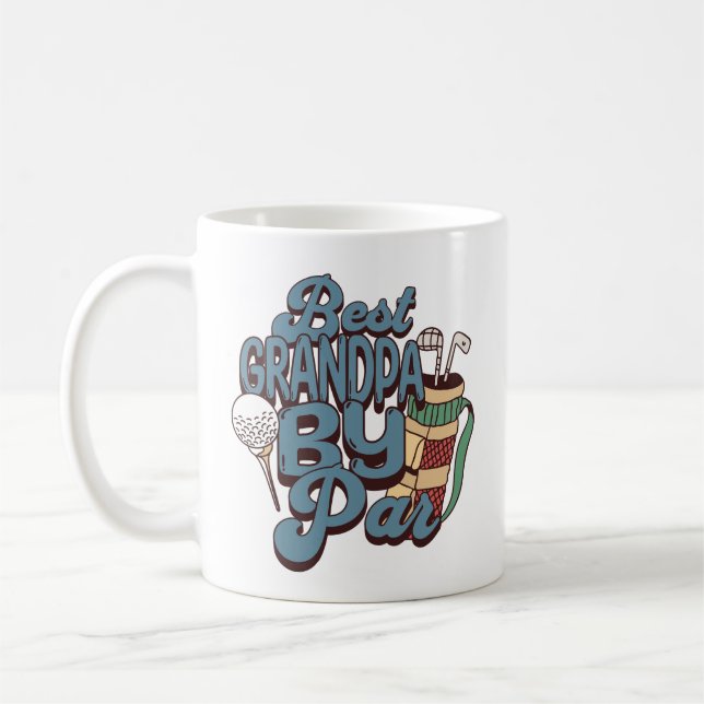 Caneca De Café Melhor Avô Pelo Par Dia dos Pais (Esquerda)