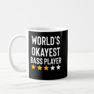 Caneca De Café Melhor Baixista do Mundo Música Baixo Guitarra Fun