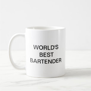 Caneca De Café Melhor barman do mundo