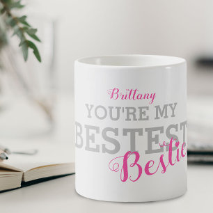 Caneca De Café Melhor Bestie Bestie Cute Bestie BFF