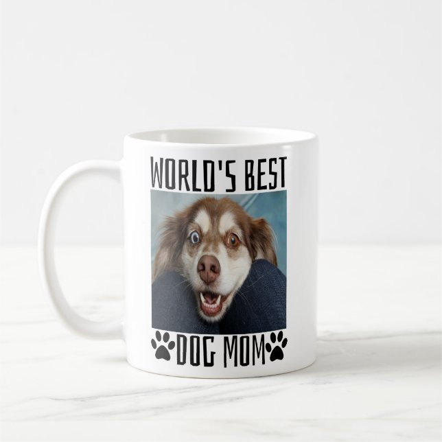 Caneca De Café Melhor Cachorro do Mundo Mãe (Esquerda)