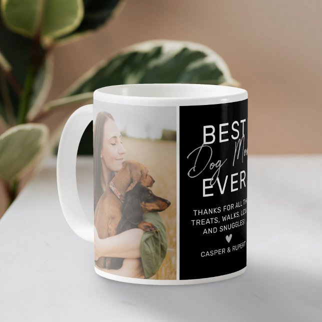 Caneca De Café Melhor Cachorro Mãe Ever 2 Foto (Criador carregado)