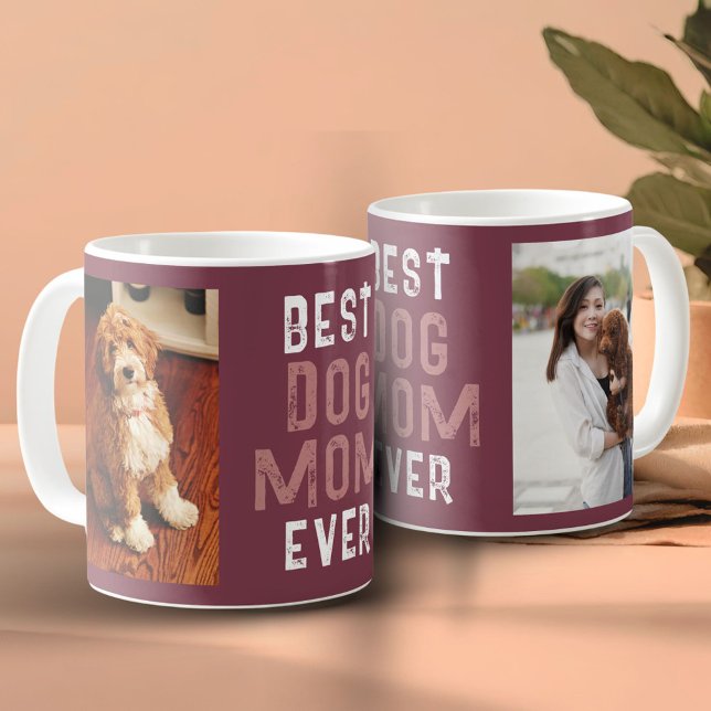 Caneca De Café Melhor Cachorro Mãe Nunca Pet Proprietário 2 Fotos (Criador carregado)