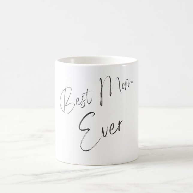 Caneca De Café Melhor Caligrafia Simples De Mug (Centro)