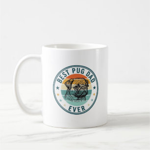 Caneca De Café Melhor Camisa de Cachorro com Gravação Vintage par
