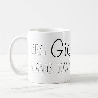 Caneca De Café Melhor caneta Gi para baixo