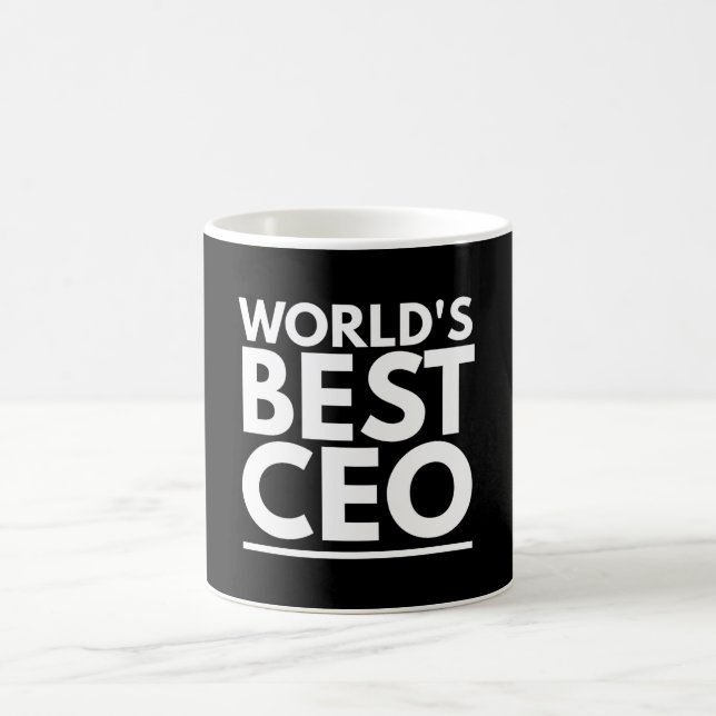 Caneca De Café Melhor CEO do Mundo (Centro)