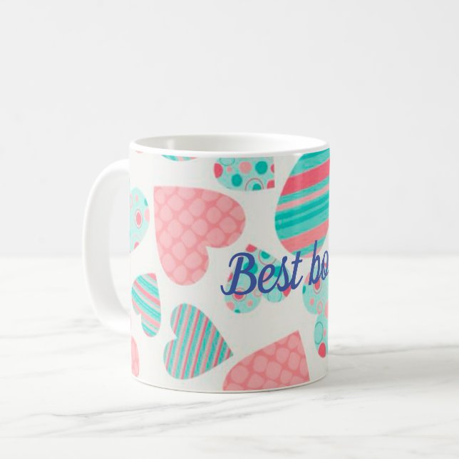 Caneca De Café Melhor chefe (Frente Esquerda)