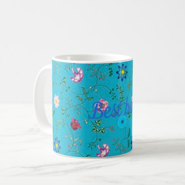 Caneca De Café Melhor chefe (Frente Esquerda)