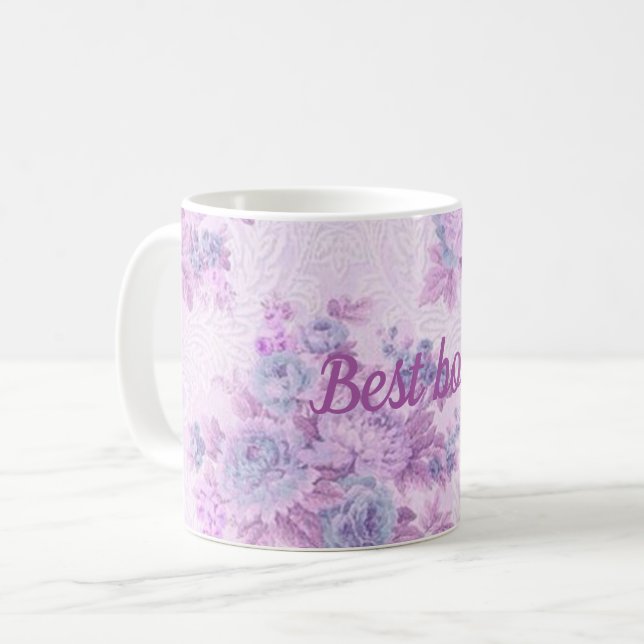 Caneca De Café Melhor chefe (Frente Esquerda)