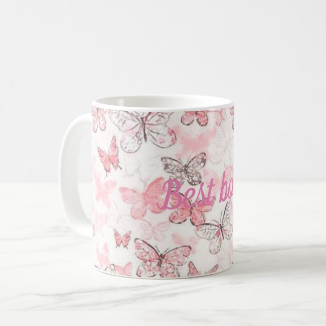 Caneca De Café Melhor chefe (Frente Esquerda)